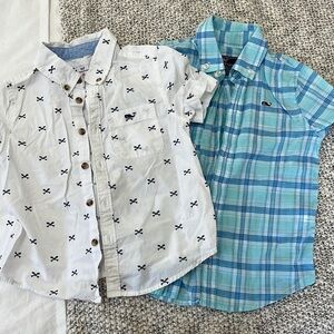 Vineyard Vines short sleeve button up lot boy 3t
